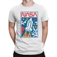 thumbnail image 2 of Officially Licensed NASA Space Shuttle Launch Art Men's T-shirt, 2 of 3