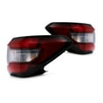 thumbnail image 4 of KarParts360 For Honda Pilot 2023 2024 2025 Tail Light Driver And Passenger Side | Pair | Outer | CAPA | Red And Clear Lens | LED | ABS Plastic Housing | With Bulbs | For HO2804128C, HO2805128C, 4 of 8