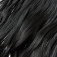 thumbnail image 4 of Extensiones de cabello ondulado y rizado natural de 25,6 pulgadas, extensión de cabello sintético largo, piezas de cabello de cabeza completa resistentes al calor para mujeres, negro, 4 of 5