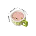 thumbnail image 3 of Drying Basket, Expandable Design, Thickened Mesh, Laundry Drainage and Storage, for Kitchen and Bathroom Organization, Pink, 3 of 6