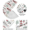 thumbnail image 2 of FMSHPON Cartoon Christmas Tree Xmas Christmas Tree Skirt Stand Mat for Holiday Party Decoration Indoor Outdoor 36 inches, 2 of 6