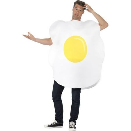 Smiffys 43407 Egg Costume with Printed Tabard -