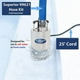 thumbnail image 3 of Superior Pump 91292 1/4 HP 1.25 Inch Top-Discharge Stainless Steel Utility Pump, 3 of 9