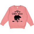 thumbnail image 2 of Inktastic Sister Bear Native Arrow Toddler Sweatshirt, 2 of 4