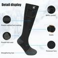 thumbnail image 4 of Savior 7.4V Electric Heated snowboard Socks For Men Women, 4 of 18