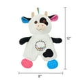 thumbnail image 6 of Spark Create Imagine Snuggle and Teethe Cow Plush, 10 in, 0 Months+, 6 of 8