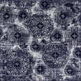 thumbnail image 2 of Unique Loom 3141508 8 x 8 ft. Grand Sofia Square Rug, Navy Blue, 2 of 2