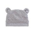 thumbnail image 4 of Gorro de bebé para niños y niñas, gorro de bebé para bebés recién nacidos, gorro pequeño con orejas de bebé, doble capa, cálido, de 0 a 1 años, 4 of 6