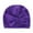 Purple, variant on GigrtiJin 0-3 Years Newborn Infant Turban Hats Solid Color Twist Knot Beanies Breathable Headwrap
