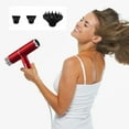 thumbnail image 1 of pstuiky Hair Dryer, Lightweight Travel Hair Dryer For Normal And Curly Hair, Including Curly Hair Styling Nozzle Hair Dryer Smart Inverter High Power Sale, 1 of 9