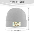 thumbnail image 3 of ZICANCN Knit Beanie Hat-Monkeys Apes Plants Winter Cap Soft Warm Classic Hats for Men Women Animals Plants, 3 of 8