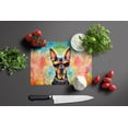 thumbnail image 4 of Doberman Pinscher Hippie Dawg Glass Cutting Board Large 12 in x 15 in, 4 of 5