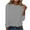 Gray-02, variant on STETMN Women's Fall Tops Lightweight Round Neck Shirt Loose Fit Long Sleeve Layer T-Shirt