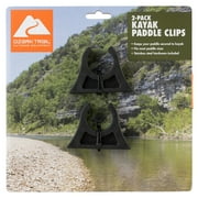 Ozark Trail Rubber Paddle Clips, Black, 2 Pack