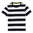 thumbnail image 3 of Kiijoy Toddler Girls Striped Short Sleeve T Shirt Casual Summer Tee Undershirt, Sizes 2-13, 3 of 7