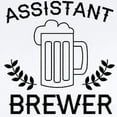 thumbnail image 2 of CafePress - Assistant Brewer Baby Light Bodysuit - Baby Light Bodysuit, Size Newborn - 24 Months, 2 of 4
