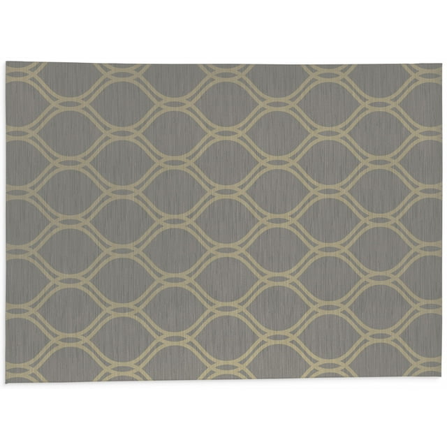 Double Gray Kitchen Mat by Kavka Designs