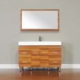 thumbnail image 2 of Ripley 47" Single Modern Bathroom Vanity in Cherry without Mirror, 2 of 5