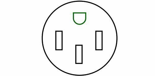 Couplago 240V NEMA 10-30P to 14-50R Adapter for EV/Tesla Use, Electric Vehicle Charging Adapter