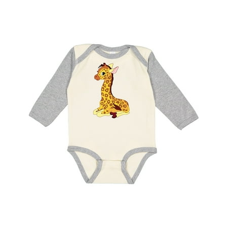 

Inktastic Giraffe Gift Baby Boy or Baby Girl Long Sleeve Bodysuit