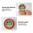 thumbnail image 6 of 5 Inch Terracotta Plant Saucer Pots Tray - 6 Pcs Round Planter Saucers for Indoor & Outdoor Plants, Small Clay Trays Perfect for 3 Inch 3.5 Inch 4 Inch Flower Pot(4INCH), 6 of 6