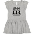 thumbnail image 3 of Inktastic Chess Player Game Girls Baby Dress, 3 of 5