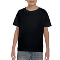 thumbnail image 1 of Gildan Youth DryBlend T-Shirt, M, Black, 1 of 1