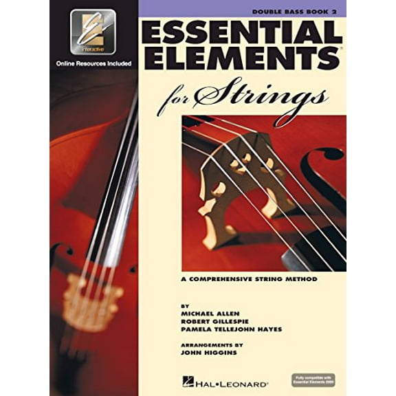 Pre-Owned Essential Elements for Strings Book 2 Double Bass Method with Eei Beginner to Intermediate Bas (Paperback) 0634052683 9780634052682