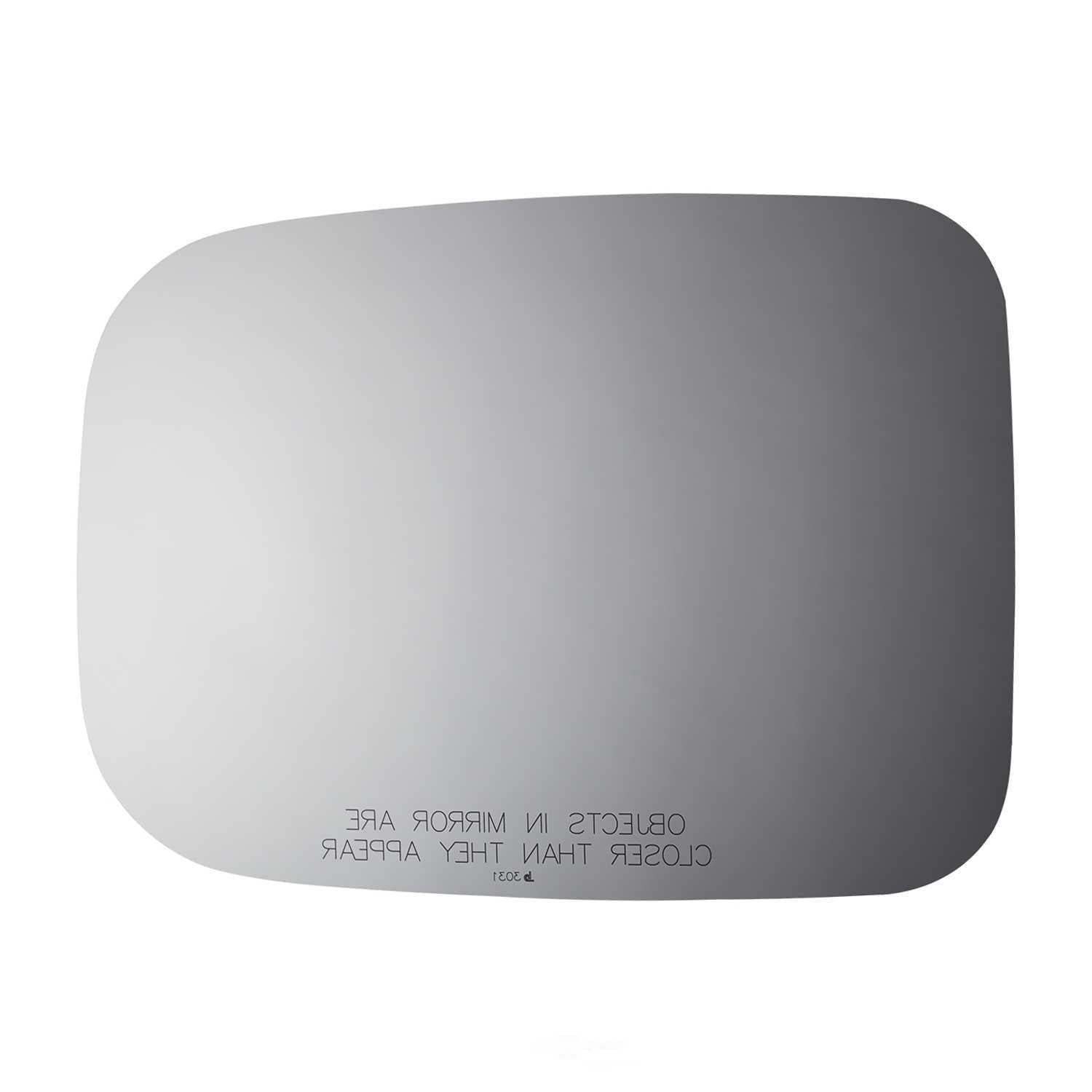 Burco Side View Mirror Replacement Glass - Clear Glass - 3031