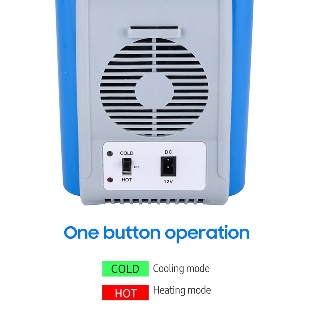 Refrigerator 12V Car Refrigerator 7.5L Mini Portable Car Fridge & Warmer For Road Trip Travel Camping Fishing