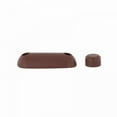 thumbnail image 6 of Renovators Supply Toilet Seat Bumper, 8 Brown Silicone Toilet Seat Bumpers, 6 of 9