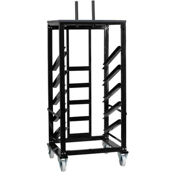 Bowery Hill 24" Cocktail Table Dolly in Black