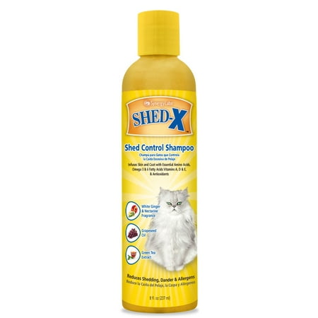 Shed-X Dermaplex Shed contrôle Shampooing pour chats, 8 Oz