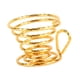 thumbnail image 3 of Colador de té, accesorio para té, diseño de resorte, práctico oro, 3 of 9
