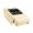Beige, variant on Auto Center Console Armrest Cover Cushion With Double USB Power Outlets And Storage Solution For Driver