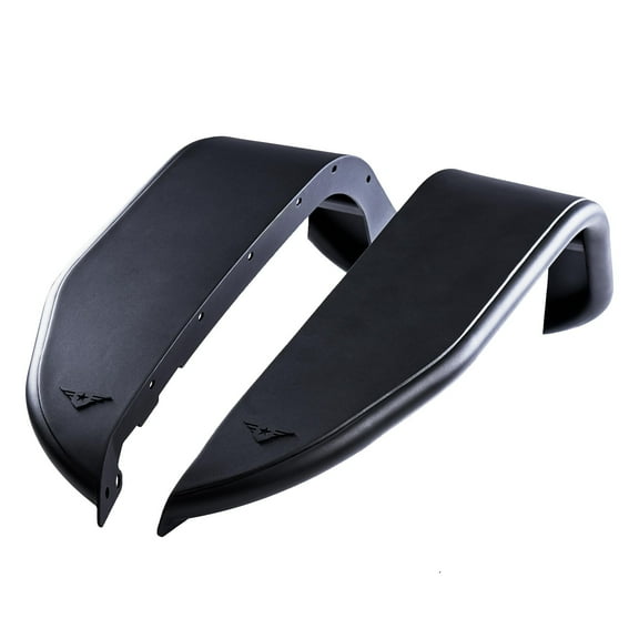 Combat Off Road Jeep JT Full Assault Black Aluminum Fender Kit - Front