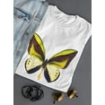 thumbnail image 3 of Ornithoptera Goliath Butterfly T-Shirt Women -Image by Shutterstock, Female Small, 3 of 4
