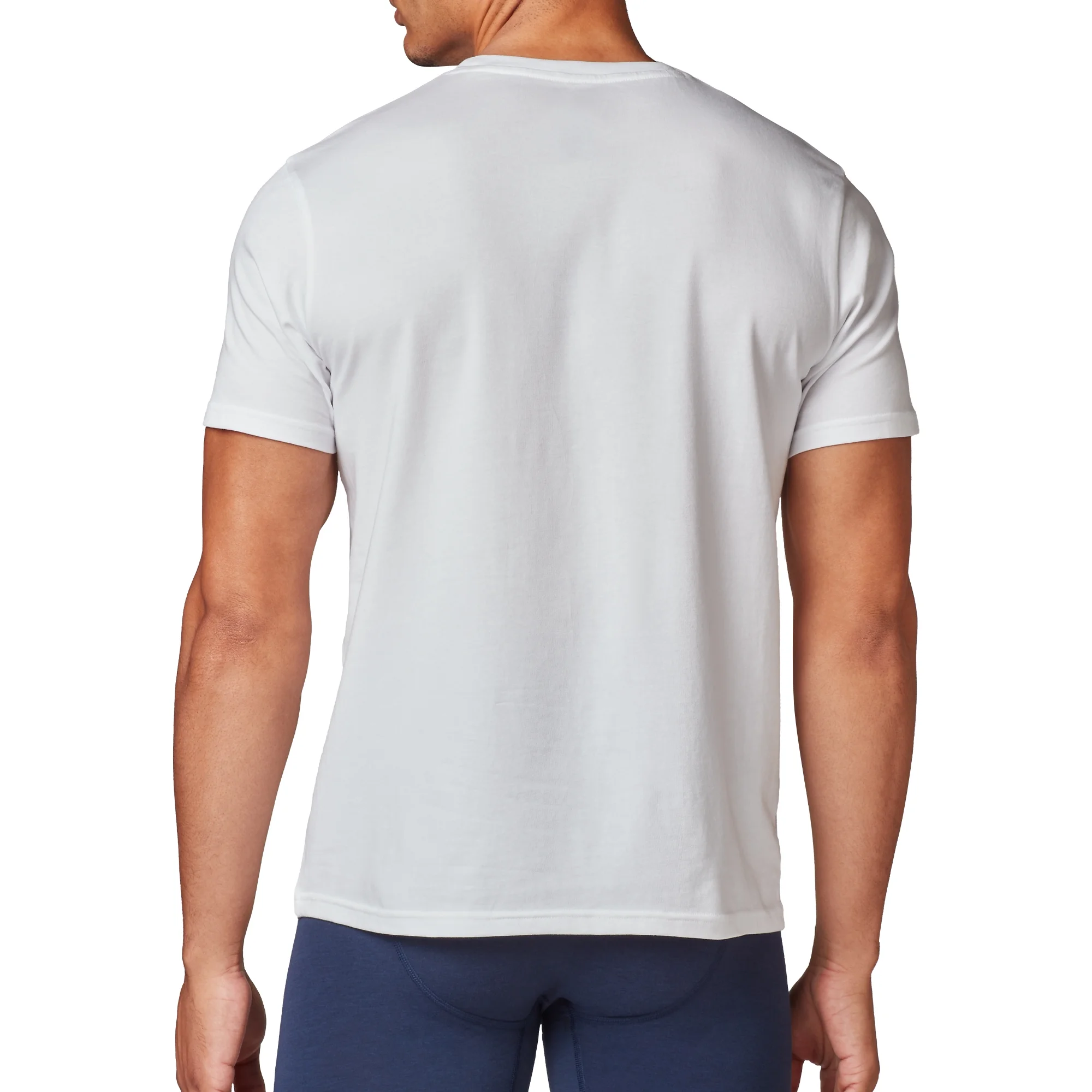 Wrangler Crew Neck Cotton Stretch Men's Undershirt, 6-Pack