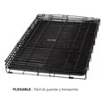 thumbnail image 2 of Jaula metálica plegable para perro grande de 92 cm, con ventilación, alfombra interna y apta para cabina de avión, 2 of 2