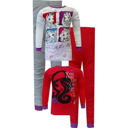ever after high characters cotton 2 pair pajama