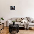 thumbnail image 3 of Stupell Industries Hugging Dogs with Bokeh Animals & Insects Painting Black Framed Art Print Wall Art, 14 x 11, 3 of 9