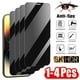 thumbnail image 2 of Protector de pantalla de privacidad para iPhone, cristal Protector antiespía para iPhone 14, 13, 11, 12 Pro Max, Mini, 7, 8 Plus, 15, X, XR, XS MAX, 1-4 Uds., 2 of 4