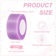 thumbnail image 2 of Uxcell Nano Tape 2 x 39 Inch, 5 Pcs Double Sided Nano Bubble Tape, Adhesive DIY Arts Crafts Ball Maker, Purple, 2 of 7