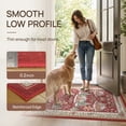 thumbnail image 5 of KUETH 2x5 Christmas Runner Rugs Machine Washable Non Slip Red Rugs for Kitchen,doorways and Hallway Decor, 5 of 12