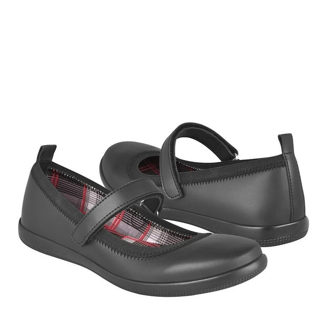 ZAPATOS CLÁSICOS PARA NIÑA DOMINIQ 2664 SIMIPIEL NEGRO DOMINIQ 2664