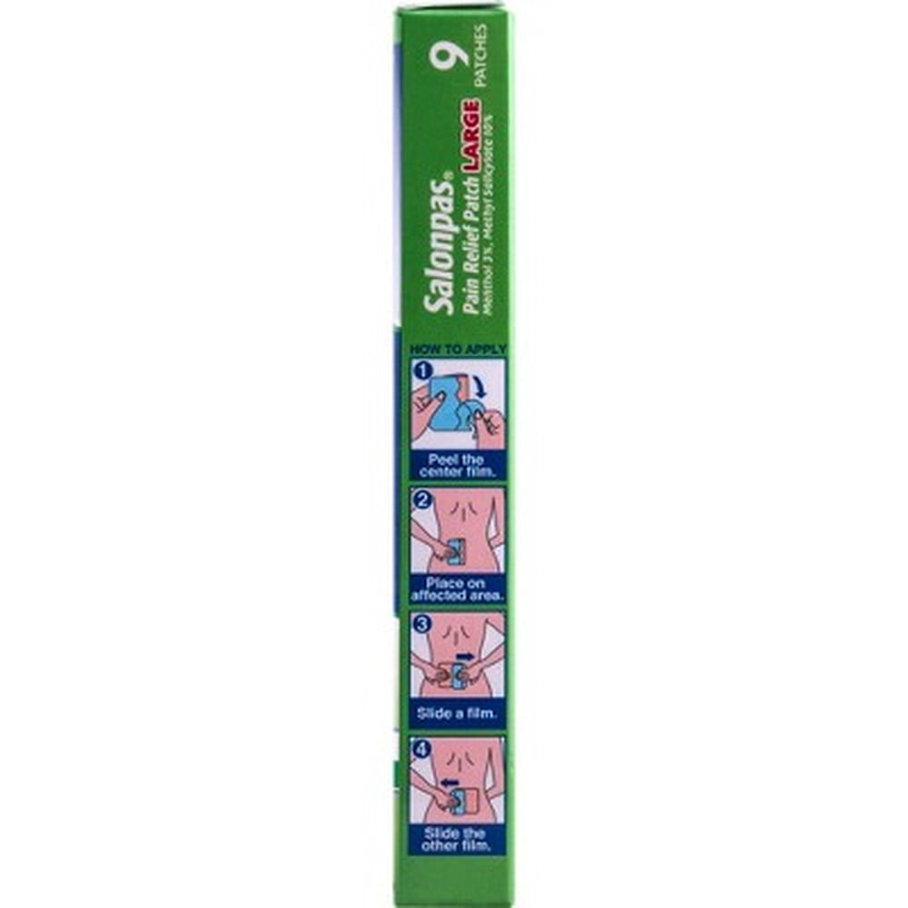 Salonpas Pain Relief Patch Large (Pack of 3)