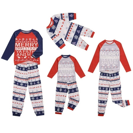 

Cathery Family Merry Christmas Pjs Matching Sets Baby Xmas Pajamas Matching for Family Adults Couples and Kids Holiday Sleepwear Set