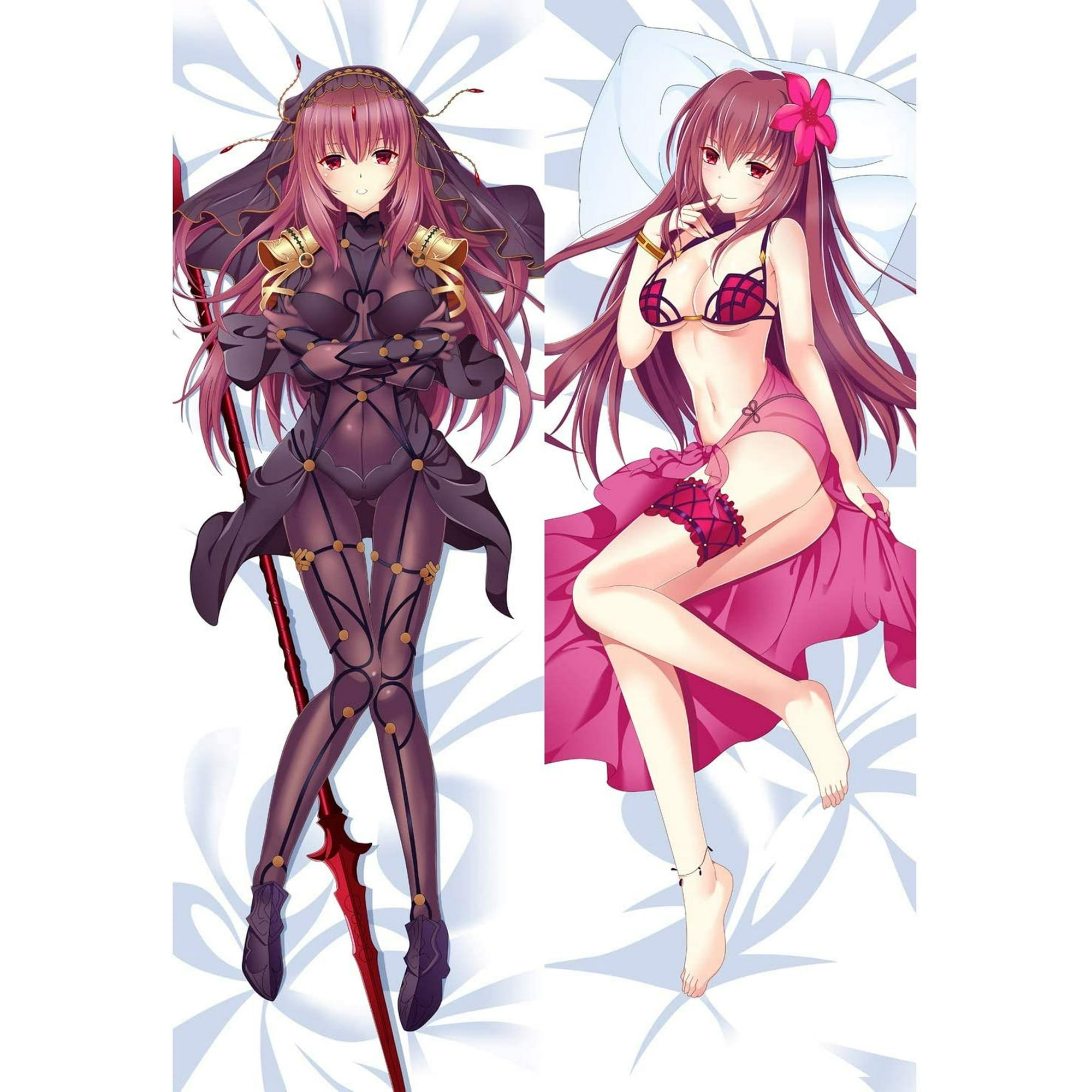 rthui ty Fate/Grand Order: Scathach Anime Pillow Cover/Body Pillowcase,  1278 Pattern, Anime Pretty Girl Doublerthui ty Sided Pattern Peach  Skin/Plush/2WT Pillow Case, Cushion Covers | Walmart Canada