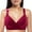 Red, variant on Women's No Side Effects Underarm and Back-Smoothing Comfort Wireless Lightly Lined T-Shirt Bra(Red,36)