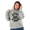 thumbnail image 3 of Crazy Cat Lady in Training Funny Cute Hoodie Sweatshirt Women Brisco Brands L, 3 of 6